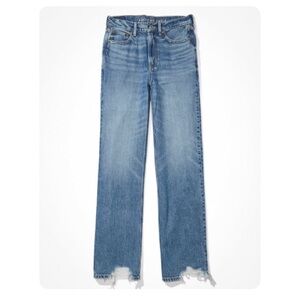 American Eagle Outfitters Light Blue Wide Leg Jeans